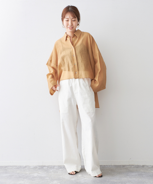 ESLOW / エスロー BIG SHIRT* ESLOW / エスロー BIG SHIRT*