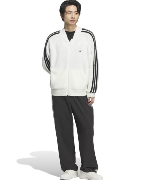 正規品 adidas KNIT TRACKTOP アディダス XXL 新品 adidas（アディダス） セーター ニット adidas KNIT TRACK TOP A15