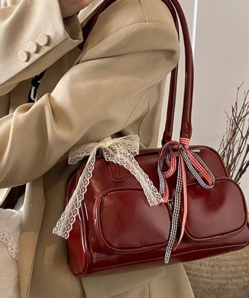 セール】ダブルポケットボストンバッグ（ボストンバッグ）｜LETee