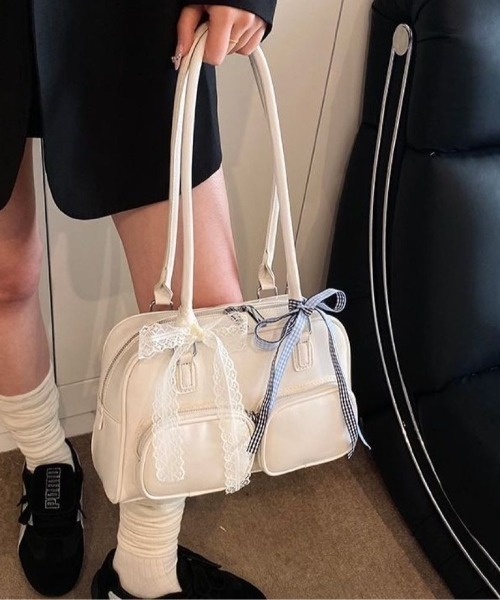 セール】ダブルポケットボストンバッグ（ボストンバッグ）｜LETee