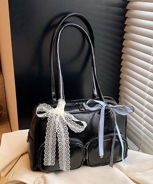 ダブルポケットボストンバッグ（ボストンバッグ）｜LETee（レティー