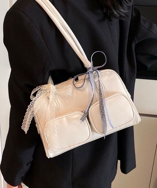 ダブルポケットボストンバッグ（ボストンバッグ）｜LETee（レティー