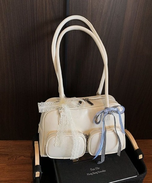 ダブルポケットボストンバッグ（ボストンバッグ）｜LETee（レティー