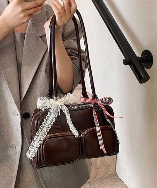 セール】ダブルポケットボストンバッグ（ボストンバッグ）｜LETee