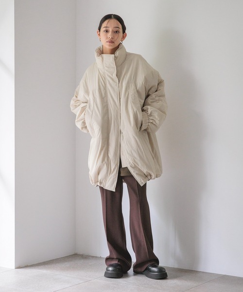 LOWRYS FARM(ローリーズファーム)の「モンスターコート 116447(ブルゾン・レディース・ブラック/ブラウン/アイボリー・FREE)」の10枚目の写真