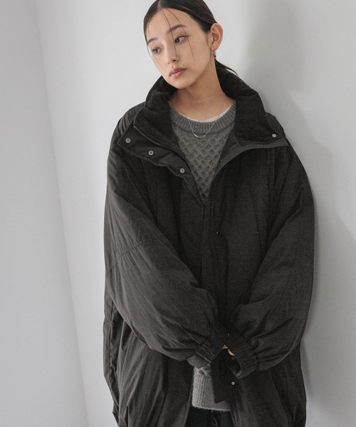 LOWRYS FARM(ローリーズファーム)の「モンスターコート 116447(ブルゾン・レディース・ブラック/ブラウン/アイボリー・FREE)」の15枚目の写真