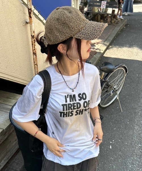 Chikashitsu +（チカシツプラス）の「【Chikashitsu +】leopard damage cap / 【チカシツプラス】レオパードダメージキャップ（キャップ・メンズ・ベージュ/チャコール・ONE SIZE）」の12枚目の写真