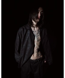 トップス CALEE SNAKE PATTERN SH LIMITED BLK XL ALLOVER SNAKE PATTERN SH ＜EXCLUSIVE＞ – CALEE ONLINE STORE