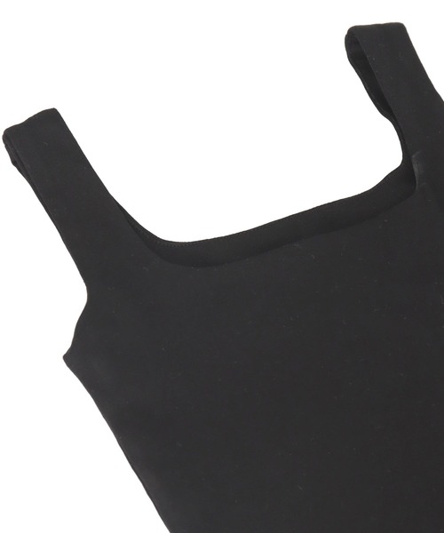 ANAP(アナップ)の「クロップド タンクトップ(タンクトップ・レディース・グレー/ホワイト/ブラック/グリーン・FREE)」の19枚目の写真