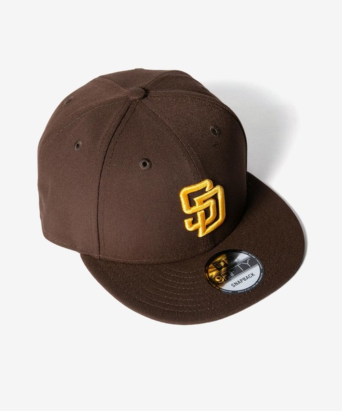 ニューエラ　パドレスキャップ　９FIFTY 59FIFTY Pinstripe サンディエゴ・パドレス ウォルナット