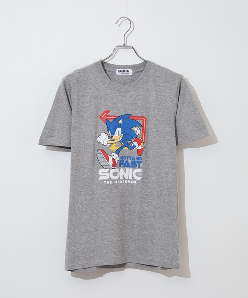 ソニック天竺半袖Tシャツ（Tシャツ/カットソー）｜SEGA（セガ