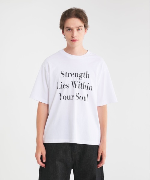 Regen Glanz(レーゲングランツ)の「logo color T-shirt/ロゴカラーTシャツ(Tシャツ/カットソー・メンズ・ライトホワイト/ネイビー/ブラック/レッド・LARGE/MEDIUM/SMALL)」の12枚目の写真