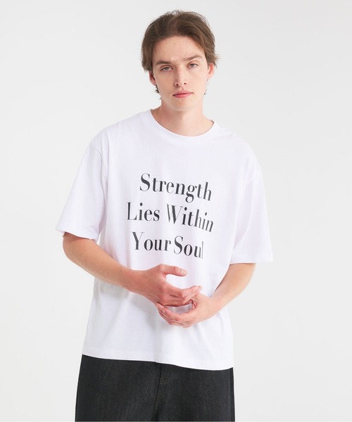 Regen Glanz(レーゲングランツ)の「logo color T-shirt/ロゴカラーTシャツ(Tシャツ/カットソー・メンズ・ライトホワイト/ネイビー/ブラック/レッド・LARGE/MEDIUM/SMALL)」の16枚目の写真