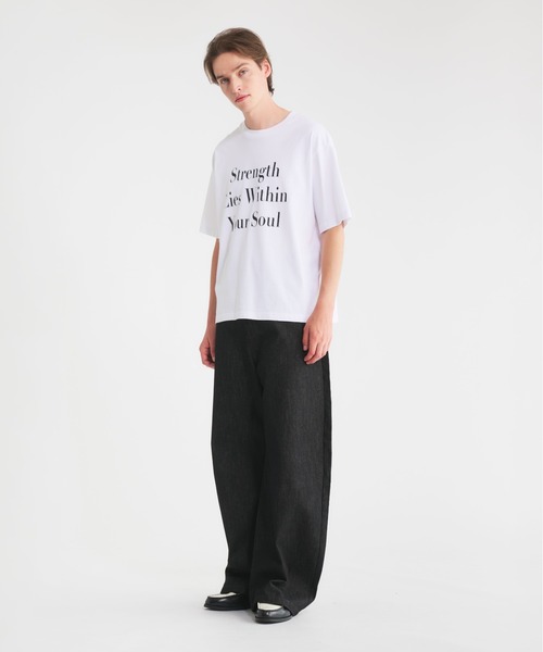 Regen Glanz(レーゲングランツ)の「logo color T-shirt/ロゴカラーTシャツ(Tシャツ/カットソー・メンズ・ライトホワイト/ネイビー/ブラック/レッド・LARGE/MEDIUM/SMALL)」の17枚目の写真