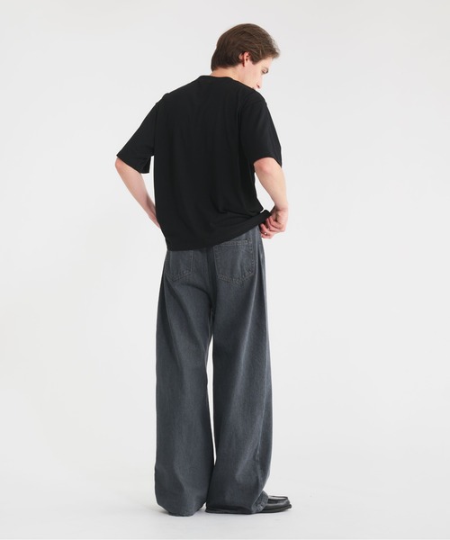 Regen Glanz(レーゲングランツ)の「logo color T-shirt/ロゴカラーTシャツ(Tシャツ/カットソー・メンズ・ライトホワイト/ネイビー/ブラック/レッド・LARGE/MEDIUM/SMALL)」の8枚目の写真