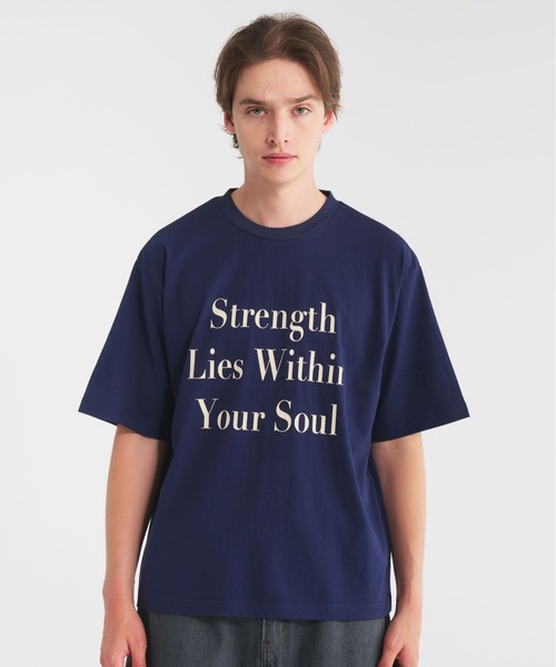 Regen Glanz(レーゲングランツ)の「logo color T-shirt/ロゴカラーTシャツ(Tシャツ/カットソー・メンズ・ライトホワイト/ネイビー/ブラック/レッド・LARGE/MEDIUM/SMALL)」の20枚目の写真