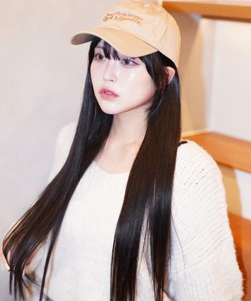 Mignon/ミニョン】Embroidery cap ver2 / 刺繍 キャップ