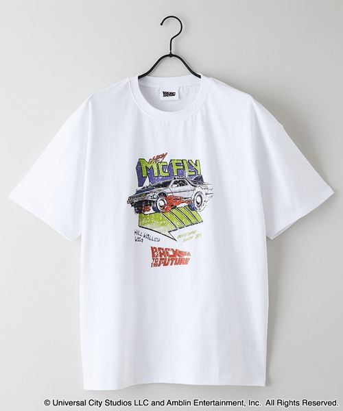 UNIIT(ユニット)の「【ユニバーサル・ピクチャーズ】「BACK TO THE FUTURE」「E.T」オリジナルデザイン Tシャツ ドロップショルダー ビッグシルエット ユニセックス(Tシャツ/カットソー・メンズ・ブラック系その他/ホワイト系その他2/ブラック系その他2/ブルー系その他・MEDIUM/LARGE/X-LARGE)」の18枚目の写真