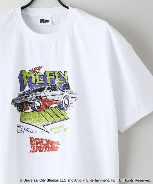 UNIIT(ユニット)の「【ユニバーサル・ピクチャーズ】「BACK TO THE FUTURE」「E.T」オリジナルデザイン Tシャツ ドロップショルダー ビッグシルエット ユニセックス(Tシャツ/カットソー・メンズ・ブラック系その他/ホワイト系その他2/ブラック系その他2/ブルー系その他・MEDIUM/LARGE/X-LARGE)」の17枚目の写真