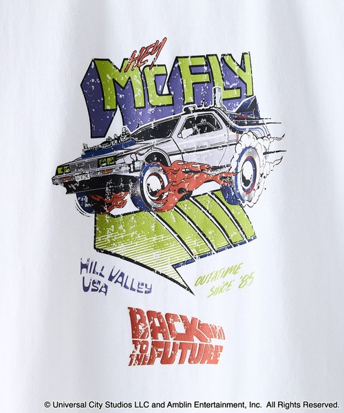 UNIIT(ユニット)の「【ユニバーサル・ピクチャーズ】「BACK TO THE FUTURE」「E.T」オリジナルデザイン Tシャツ ドロップショルダー ビッグシルエット ユニセックス(Tシャツ/カットソー・メンズ・ブラック系その他/ホワイト系その他2/ブラック系その他2/ブルー系その他・MEDIUM/LARGE/X-LARGE)」の16枚目の写真