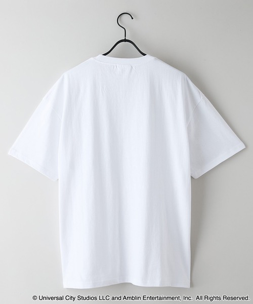 UNIIT(ユニット)の「【ユニバーサル・ピクチャーズ】「BACK TO THE FUTURE」「E.T」オリジナルデザイン Tシャツ ドロップショルダー ビッグシルエット ユニセックス(Tシャツ/カットソー・メンズ・ブラック系その他/ホワイト系その他2/ブラック系その他2/ブルー系その他・MEDIUM/LARGE/X-LARGE)」の12枚目の写真