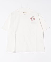 (BD)【BARNDOOR】アニマル プリント 胸ポケット付き Tシャツ