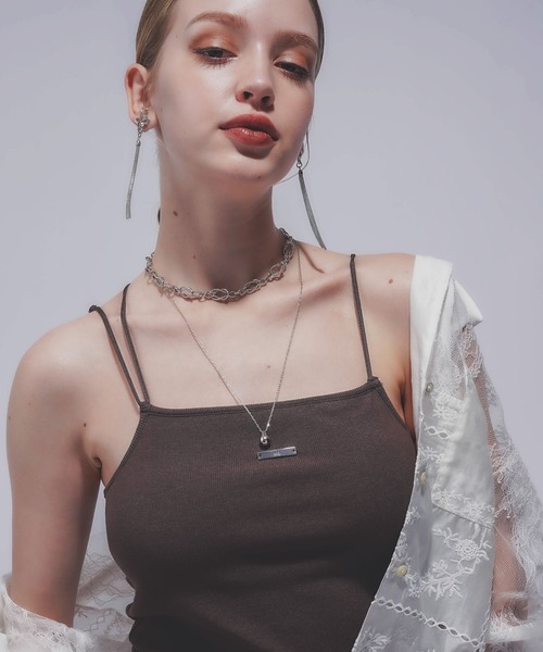 HARE(ハレ)の「2WAYカップツキキャミ(HARE)(キャミソール・レディース・グレー/ブラック/ブラウン・FREE)」の21枚目の写真