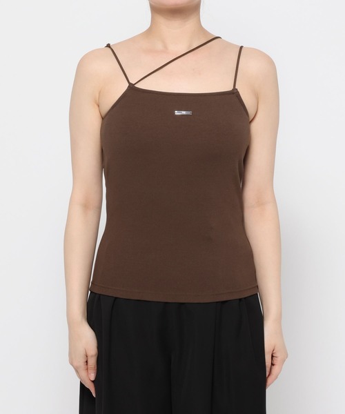 HARE(ハレ)の「2WAYカップツキキャミ(HARE)(キャミソール・レディース・グレー/ブラック/ブラウン・FREE)」の11枚目の写真