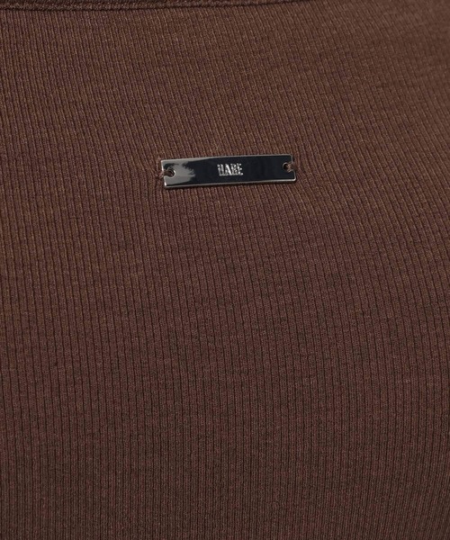 HARE(ハレ)の「2WAYカップツキキャミ(HARE)(キャミソール・レディース・グレー/ブラック/ブラウン・FREE)」の4枚目の写真