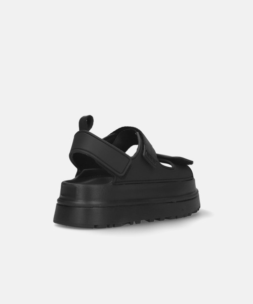 MAMIAN（マミアン）の「厚底 ラバー スポーツサンダル（5.0cmヒール）（サンダル・レディース・グレイッシュベージュ/ブラック・LL/M/L/S）」の12枚目の写真