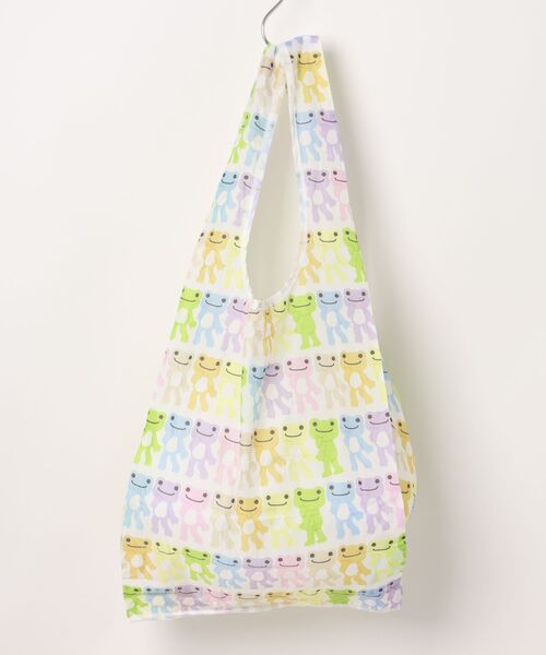 salle de bal（サルデバル）の「【 かえるのピクルス / pickles the frog 】フェイスぬいぐるみエコバッグ　NJI（エコバッグ/サブバッグ・レディース・ベージュ/グリーン・FREE）」の10枚目の写真