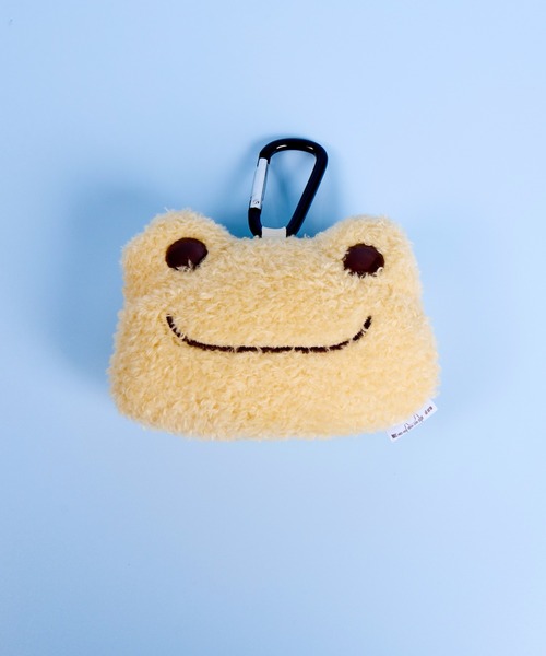 salle de bal（サルデバル）の「【 かえるのピクルス / pickles the frog 】フェイスぬいぐるみエコバッグ　NJI（エコバッグ/サブバッグ・レディース・ベージュ/グリーン・FREE）」の3枚目の写真