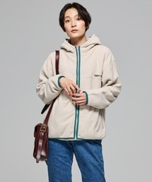 【軽い･暖かい･柔らかい】ブークレジップパーカー