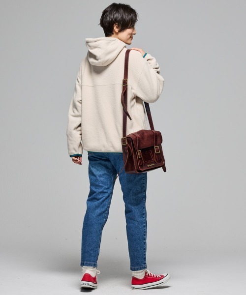 KRIFF MAYER Lady's Collection（クリフメイヤーレディースコレクション）の「【軽い･暖かい･柔らかい】ブークレジップパーカー（パーカー・レディース・カラフル/ブラウン/サンドベージュ/ブラック・LARGE/MEDIUM）」の7枚目の写真