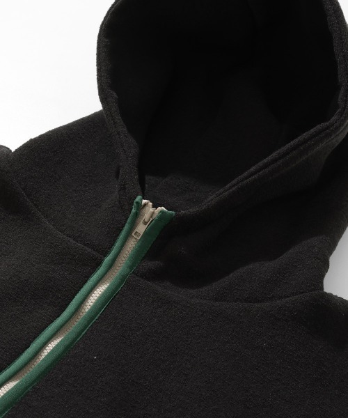 KRIFF MAYER Lady's Collection（クリフメイヤーレディースコレクション）の「【軽い･暖かい･柔らかい】ブークレジップパーカー（パーカー・レディース・カラフル/ブラウン/サンドベージュ/ブラック・LARGE/MEDIUM）」の13枚目の写真