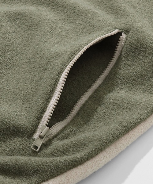 KRIFF MAYER Lady's Collection（クリフメイヤーレディースコレクション）の「【軽い･暖かい･柔らかい】ブークレジップパーカー（パーカー・レディース・カラフル/ブラウン/サンドベージュ/ブラック・LARGE/MEDIUM）」の15枚目の写真