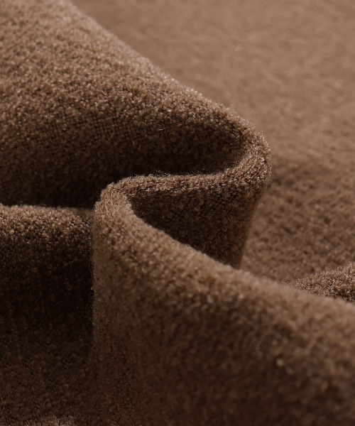 KRIFF MAYER Lady's Collection（クリフメイヤーレディースコレクション）の「【軽い･暖かい･柔らかい】ブークレジップパーカー（パーカー・レディース・カラフル/ブラウン/サンドベージュ/ブラック・LARGE/MEDIUM）」の8枚目の写真