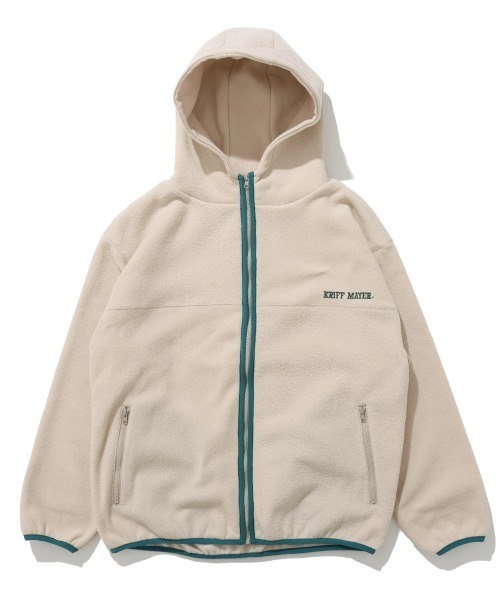 KRIFF MAYER Lady's Collection（クリフメイヤーレディースコレクション）の「【軽い･暖かい･柔らかい】ブークレジップパーカー（パーカー・レディース・カラフル/ブラウン/サンドベージュ/ブラック・LARGE/MEDIUM）」の22枚目の写真