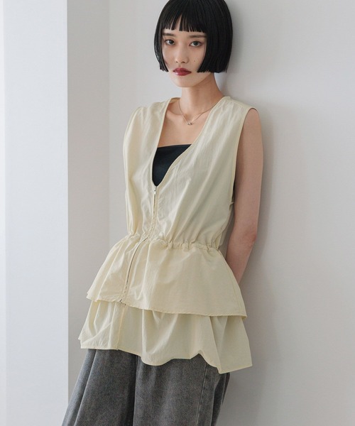 セール】マルチWAYフリルベスト 575251（ベスト）｜LOWRYS FARM