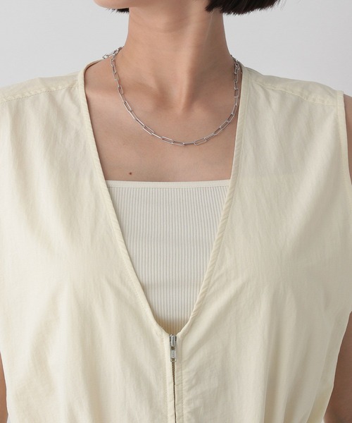 LOWRYS FARM（ローリーズファーム）の「マルチＷＡＹフリルベスト　 575251（ベスト・レディース・ブラウン/ブラック/アイボリー・FREE）」の11枚目の写真