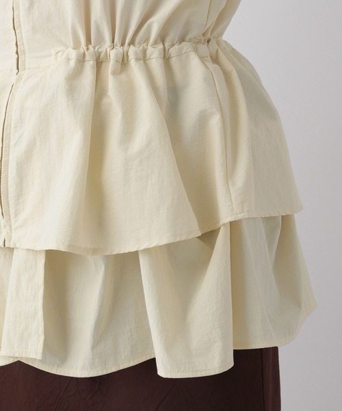 LOWRYS FARM（ローリーズファーム）の「マルチＷＡＹフリルベスト　 575251（ベスト・レディース・ブラウン/ブラック/アイボリー・FREE）」の13枚目の写真