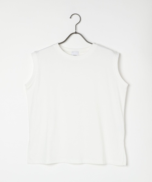 GEORGE'S（ジョージズ）の「ノースリーブプルオーバー（Tシャツ/カットソー・レディース・オレンジ系/ブルー系/ブラック/グレー/オフホワイト・MEDIUM/SMALL）」の22枚目の写真