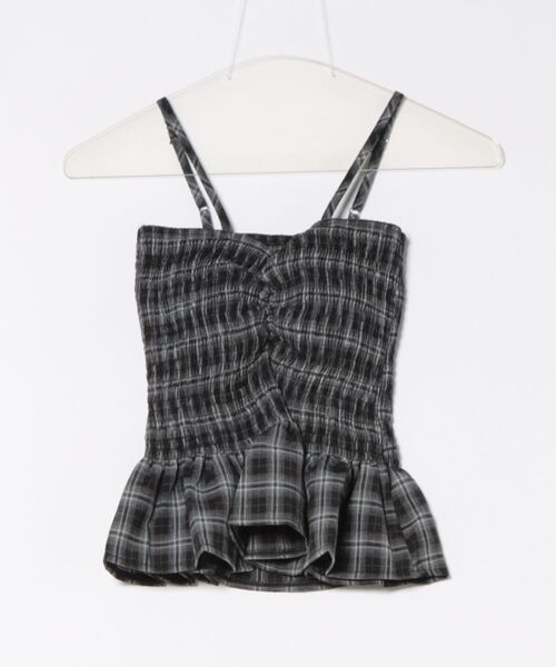 PHILLY（フィリー）の「《2点セット》ローズチョーカーセットチェックベアトップ（チューブトップ・レディース・ブラック/サックスブルー・FREE）」の21枚目の写真