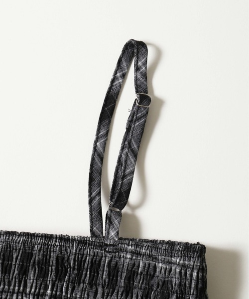 PHILLY（フィリー）の「《2点セット》ローズチョーカーセットチェックベアトップ（チューブトップ・レディース・ブラック/サックスブルー・FREE）」の16枚目の写真