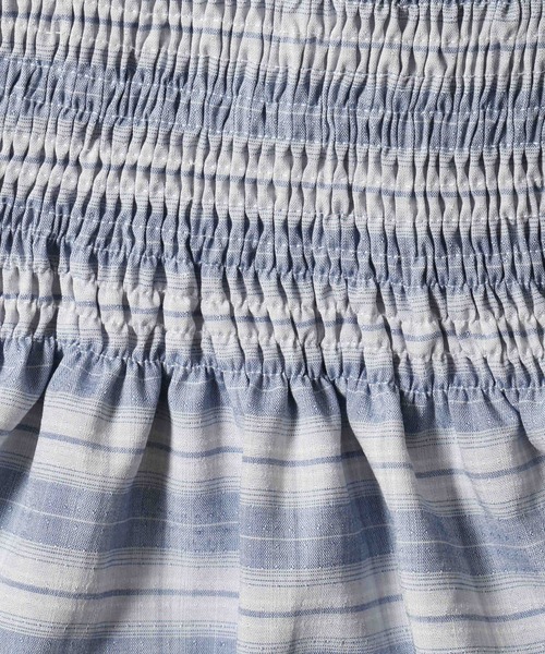 PHILLY（フィリー）の「《2点セット》ローズチョーカーセットチェックベアトップ（チューブトップ・レディース・ブラック/サックスブルー・FREE）」の19枚目の写真