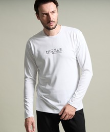 Tシャツ・カットソー NICK&NICOLE OBLIQUE LINE LONG SLEEVE TOP 5BJH1175 NICOLE|ニコルのTシャツ/カットソー(長袖)通販 - ZOZOTOWN