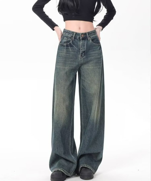 REBALANCE(リバランス)の「レディースデニムパンツ(デニムパンツ・レディース・A・X-LARGE/MEDIUM/LARGE)」の5枚目の写真