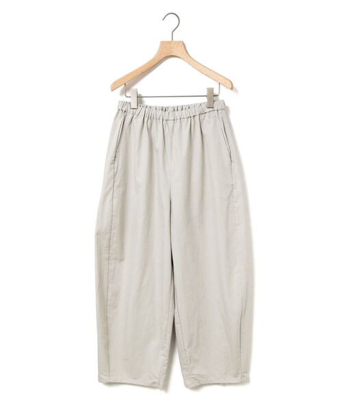 MidiUmi（ミディウミ）の「MidiUmi コットンリネンワイドイージーパンツ（その他パンツ・レディース・カーキ/ブラック/ライトグレー・FREE）」の4枚目の写真