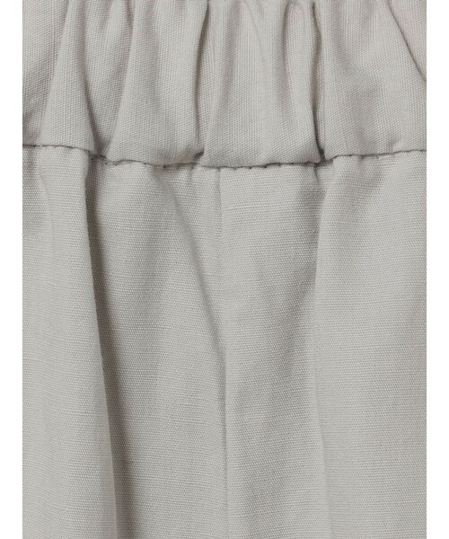MidiUmi（ミディウミ）の「MidiUmi コットンリネンワイドイージーパンツ（その他パンツ・レディース・カーキ/ブラック/ライトグレー・FREE）」の6枚目の写真