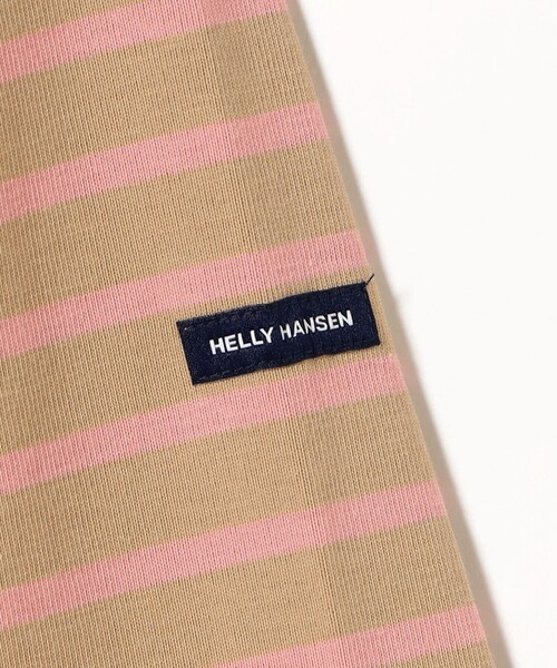 HELLY HANSEN（ヘリーハンセン）の「HELLY HANSEN / ロングスリーブ ナーバル ボーダー Tシャツ HMW32550（Tシャツ/カットソー・レディース・ピンク/オフホワイト・SMALL）」の9枚目の写真